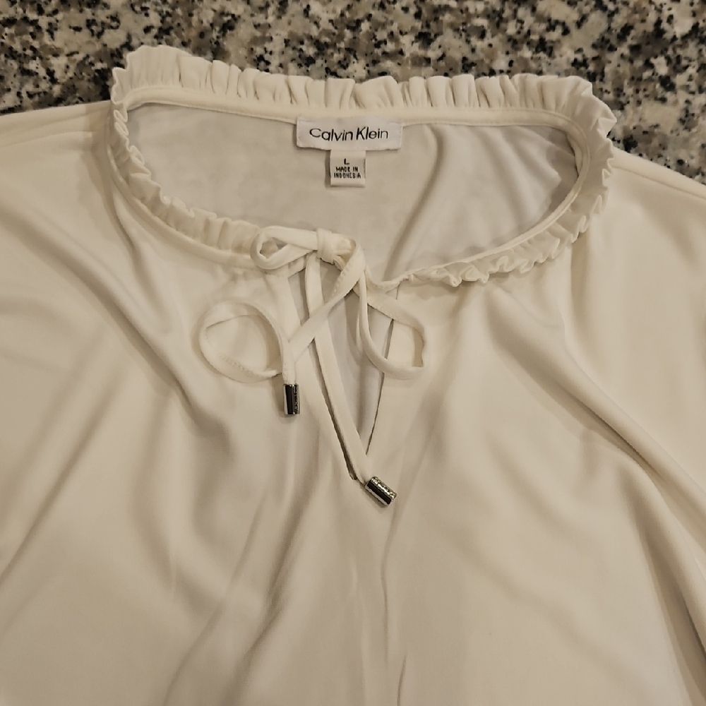 Calvin Klein White Blouse